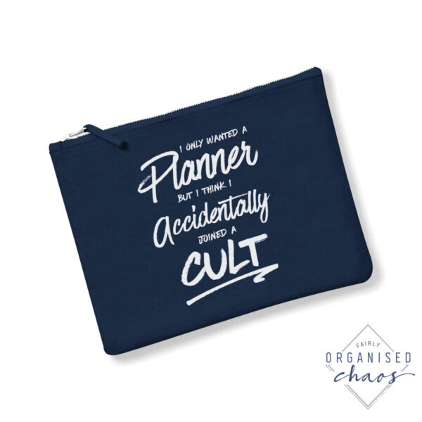 planner cult pouch navy