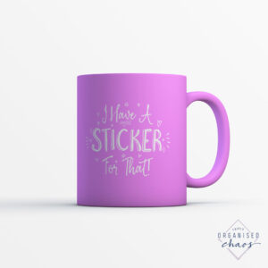 sticker for that pink mug