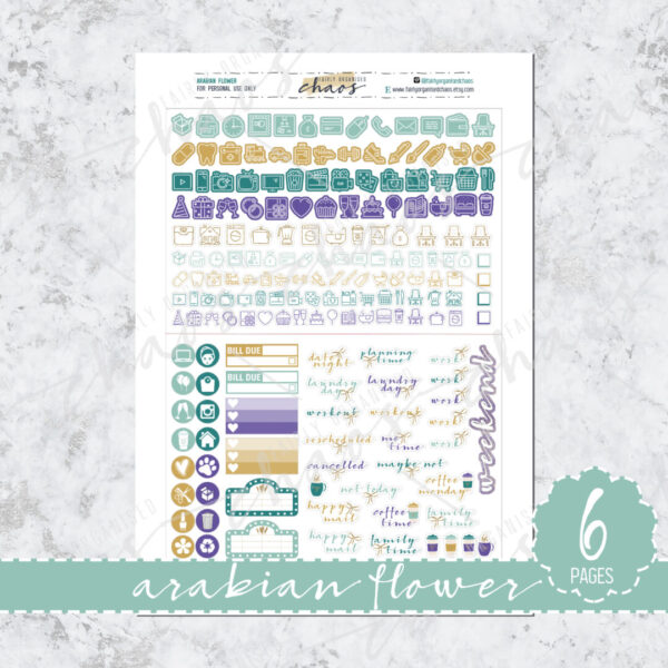 arabian flower page 5