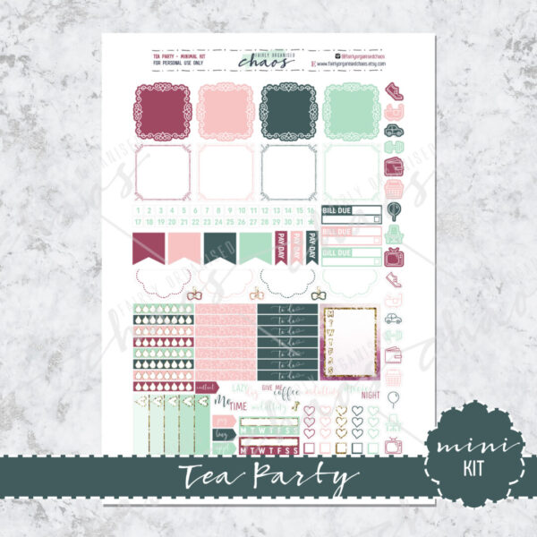tea party mini page 2