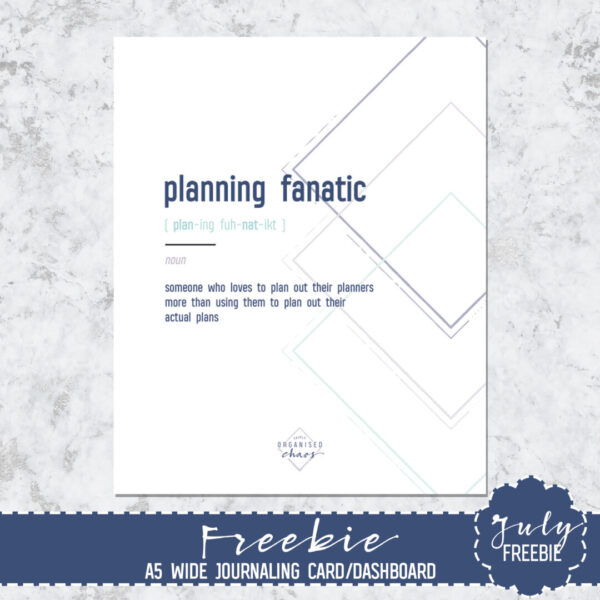 planning fanatic a5wide