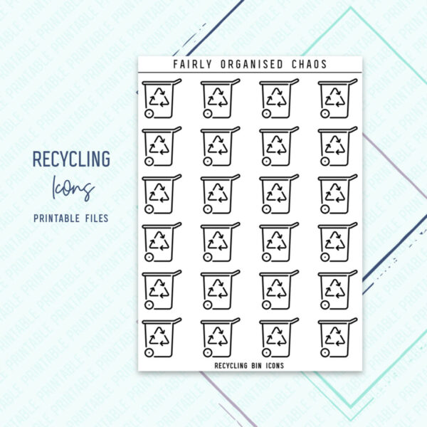 recycling icons cu