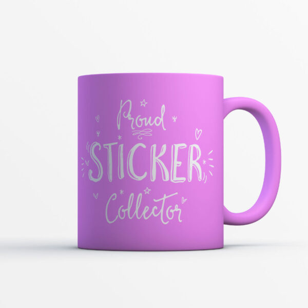 sticker collectoe pink