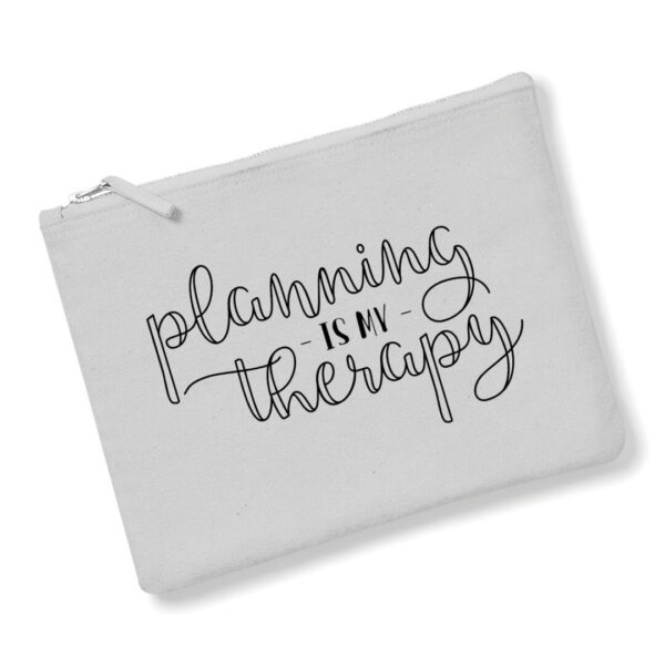 silver planning is my therapy pouch