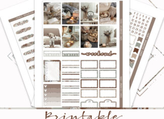 And Relax… – Core Printable Planner Stickers – Photo Sticker Kit