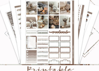 And Relax… – Bundle Printable Planner Stickers – Photo Sticker Kit