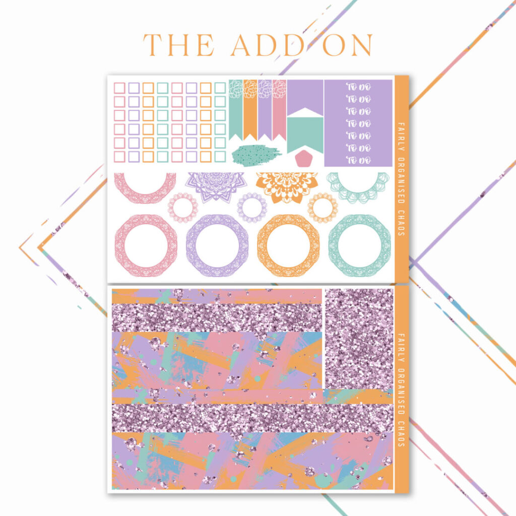 Learning - Add On Weekly Printable Planner Stickers