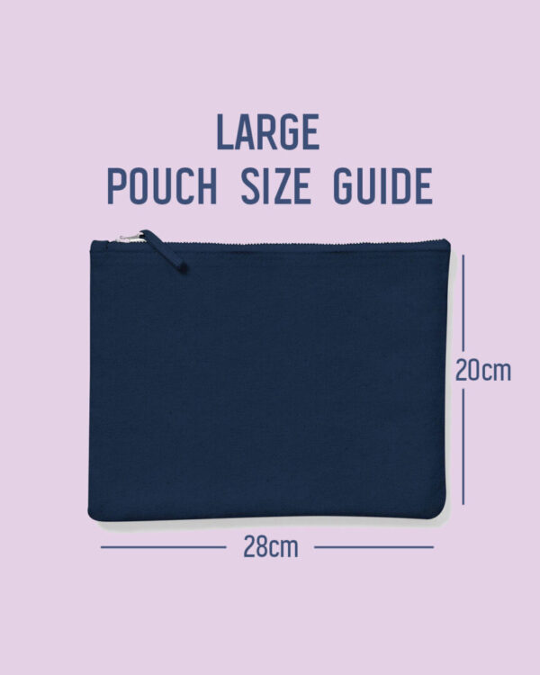 Large pouch size