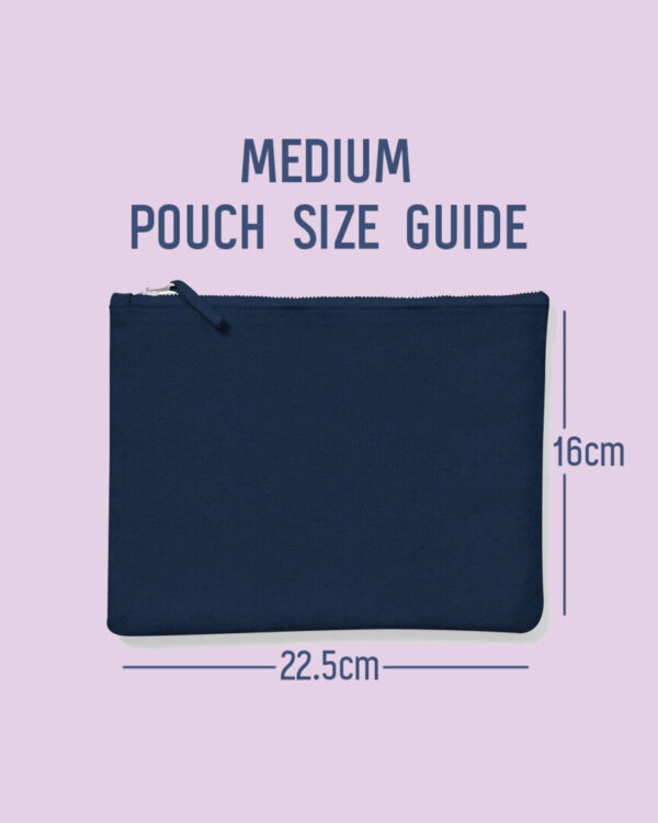 FOC medium pouch size | Life is Chaos Navy Planner Pouch | Fairly Organised Chaos